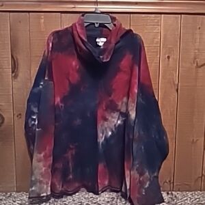 Tie-Dye Hooded Sweatshirt